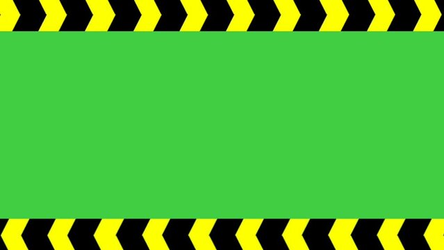 end screen with middle video placement using chroma key, green screen. good for the needs of youtuber content videos or police traffic content.