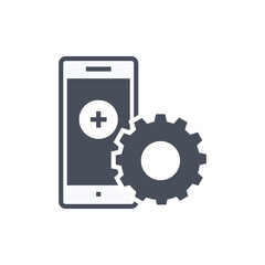 creative icon illustration, idea. solid icon vector design, silhouette, glyph, black.