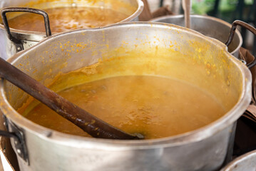 Menudencia Soup a typical dish in the Colombian countryside