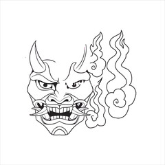 Creepy Kawaii Coloring Page for adult and kids
