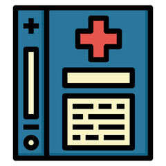 Obraz premium herbal filled color line