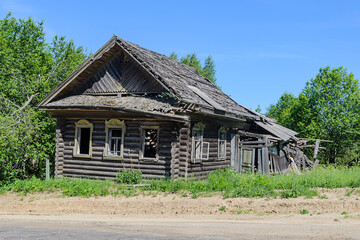 Houses of an abandoned village