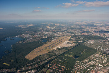 Luftbild Berlin Flughafen Tegel