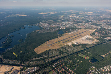 Luftbild Berlin Flughafen Tegel
