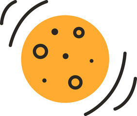 Fototapeta premium Planet PNG, children's space illustrations, spaceships, aliens, comet, planet, robot, asteroid, space, galaxy, rocket flying into space, alien ship