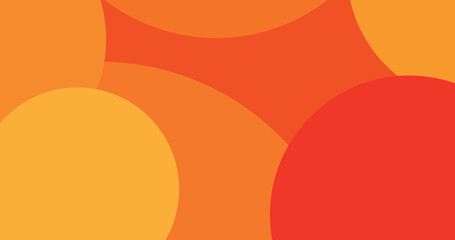 orange gradient circle background