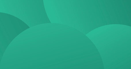 green gradient circle background