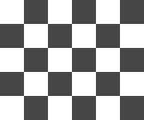 Chess Pattern. Black and white checkers. Background texture. Geometric grid.