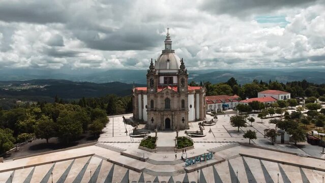 Sameiro Sanctuary, Santuario de Nossa Senhora do Sameiro, Braga, Portugal