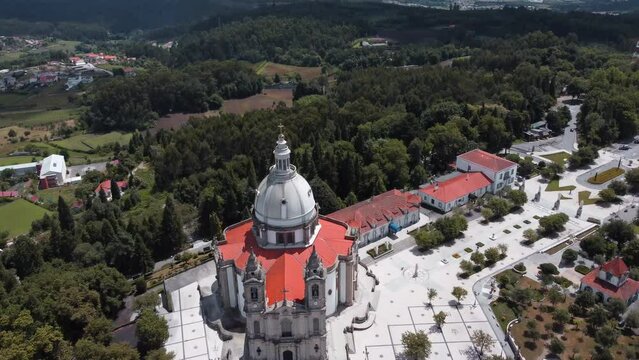 Sameiro Sanctuary, Santuario de Nossa Senhora do Sameiro, Braga, Portugal