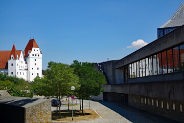 Ingolstadt Neues Schloss und Stadttheater