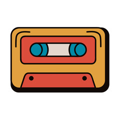 cassette retro style