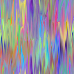 Abstract seamless pattern with textured oil pastel brushstrokes on colorful background.Multicoloured abstract stripes in sketch style.Handdrawn grunge texture for print,textile,wrapping paper,cards