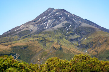 Mount Taranaki in New Zealand