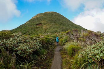 Mount Taranaki in New Zealand
