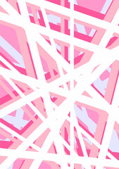 Background image, pink tone, alternate alignment lines used in graphics