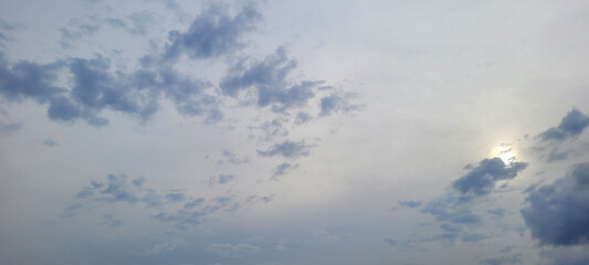 image of sky in the late afternoon in Brazil