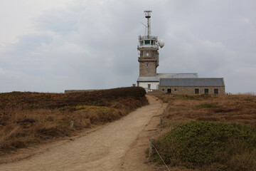 Semaphore Lighthouse of Pointe du Raz, Brittany, France 