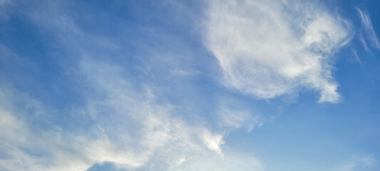 Fototapeta premium image of sky in the late afternoon in Brazil
