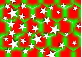 Christmas background in green and red tones, used in graphics.