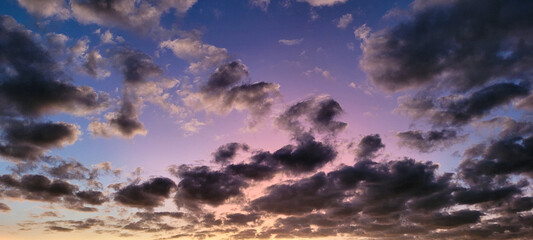Fototapeta na wymiar image of sky in the late afternoon in Brazil