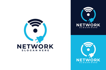 network logo vector design template