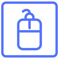 computer mouse mouse line icon