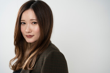 Naklejka premium クールな女性