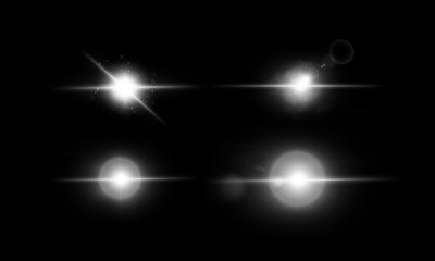 A collection of different light effects
