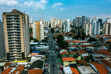 Sao Paulo city, Brazil. Padre Antonio Jose dos Santos street, Brooklin district.