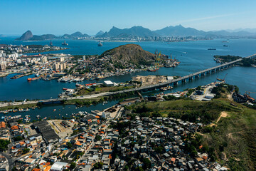 Niteroi, Rio de Janeiro, Brazil. Rio de Janeiro background.