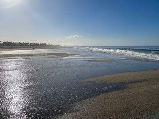 Beautiful day on the beach 