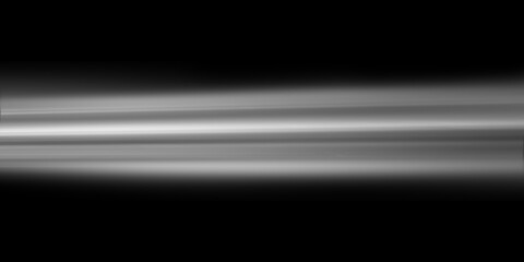 Ray of light on black background