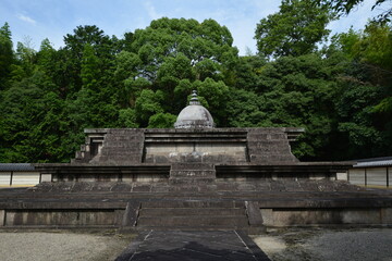 holy stone at Toshodai-ji temple