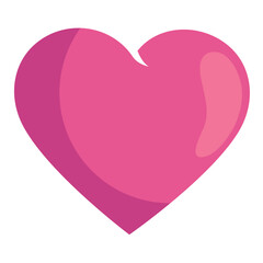 pink heart love