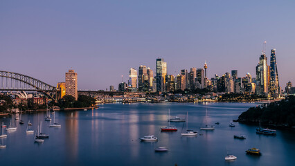 Fototapeta premium Peaceful and serene harbour scene.