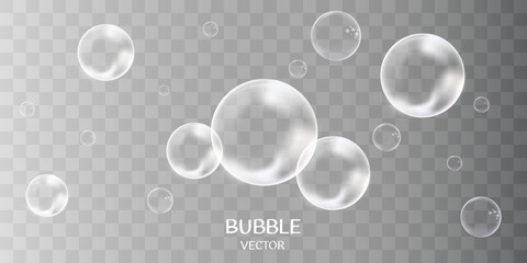 シャボン玉　カラフル　リアル