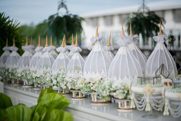 The Khan Makk Procession, Thai Traditional Ceremony, engagement