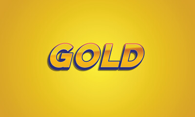 3d Gold royal text Editable 