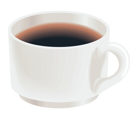 coffee in white mug