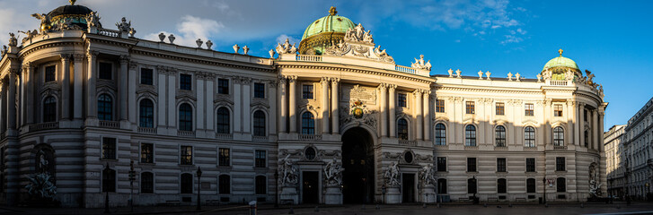 Fototapeta na wymiar The Hofburg. Vienna, Austria
