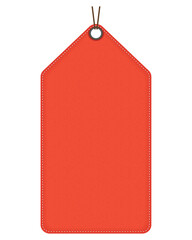 red sale tag market