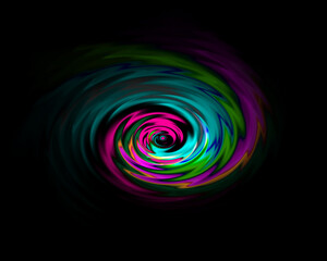 abstract and illustration neon multiple color  background