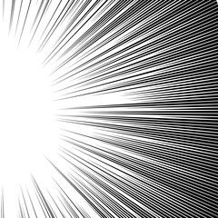 集中線（透過）