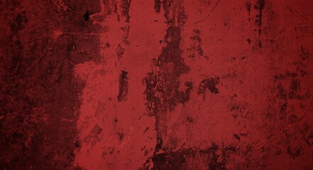 A textured background featuring deep red tones with a distressed, grunge appearance. The surface shows scratches and uneven patterns, creating a vintage feel.