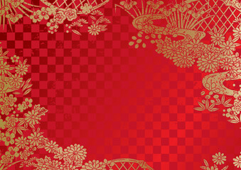 和柄ベクターデータ