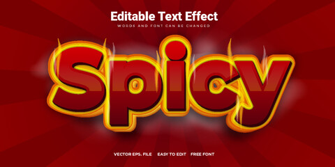 Spicy text effect