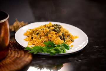 Homemade delicious Turkish food