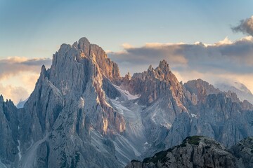 Betoverend uitzicht op de Dolomieten in Italië