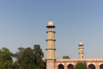Obraz premium Tomb of Jahangir close Lahore, Punjab province, Pakistan